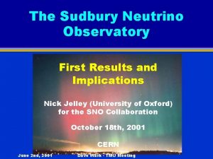 The Sudbury Neutrino Observatory First Results and Implications