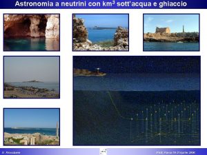 Astronomia a neutrini con km 3 sottacqua e