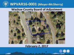 WPVAR 16 0001 MeyerMc Sherry Washoe County Board