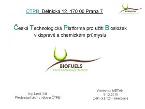 TPB Dlnick 12 170 00 Praha 7 esk