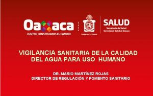 VIGILANCIA SANITARIA DE LA CALIDAD DEL AGUA PARA