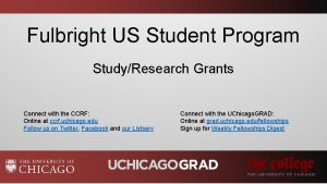 Fulbright US Student Program StudyResearch Grants Connect with