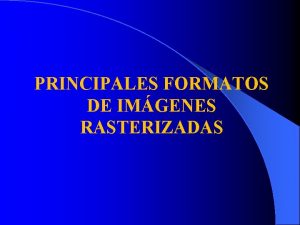 PRINCIPALES FORMATOS DE IMGENES RASTERIZADAS Imgenes JPEG JPG
