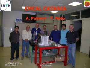 EMCAL CATANIA A Palmeri F Noto 15072008 EMCAL