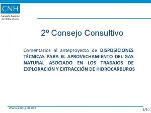 2 Consejo Consultivo Comentarios al anteproyecto de DISPOSICIONES