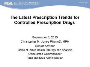 The Latest Prescription Trends for Controlled Prescription Drugs
