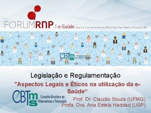 Legislao e Regulamentao Aspectos Legais e ticos na