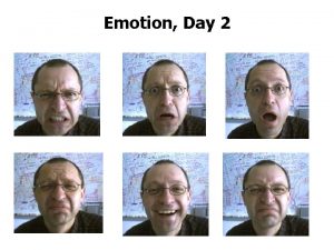 Emotion Day 2 Emotion is Multifaceted Emotion refers