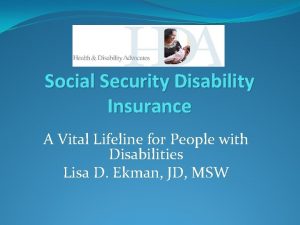 Social Security Disability Insurance A Vital Lifeline for