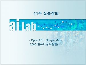 Google Maps Open API Google API KEY http
