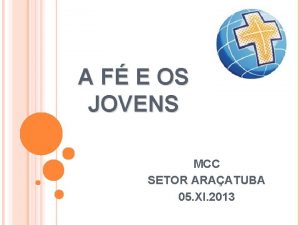 A F E OS JOVENS MCC SETOR ARAATUBA