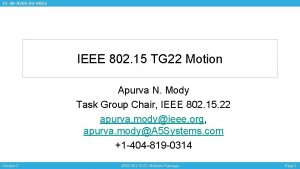 15 20 0205 02 0022 IEEE 802 15