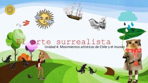 El arte surrealista Unidad 4 Movimientos artsticos de