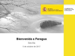 Bienvenida a Feragua Sevilla 5 de octubre de