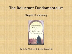 The reluctant fundamentalist chapter 8 summary