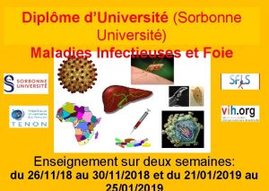 Diplme dUniversit Sorbonne Universit Maladies Infectieuses et Foie