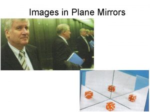 Images in Plane Mirrors Properties of Images in