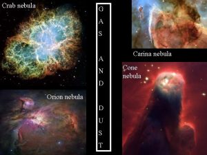 Crab nebula G A S A N D