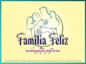 1 Seminario Cuatro Grandes Secretos de una Familia