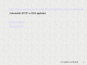 http wps aw comawkurosenetwork463163034173750 cwindex html Adresindeki HTTP