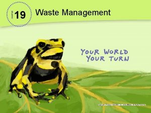 CHAPTER 19 Waste Management Transforming New Yorks Fresh