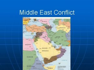Middle East Conflict Middle East Arab Muslim Oilproducing