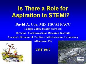 Is There a Role for Aspiration in STEMI