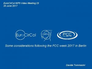 Euro Cir Col WP 5 Video Meeting 23
