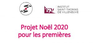 Projet Nol 2020 pour les premires LAvent pour