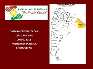CAMARA DE DIPUTADOS DE LA NACION 29032011 AUDIENCIA