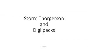 Storm Thorgerson and Digi packs Bart Peter Storm