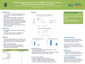 MindfulnessBased Stress Reduction MBSR for Fathers in Families