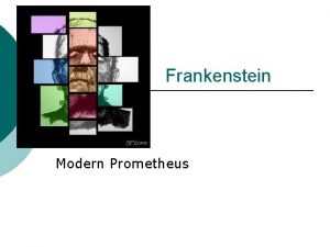 Frankenstein Modern Prometheus FrankensteinModern Prometheus Mary Shelley subtitled