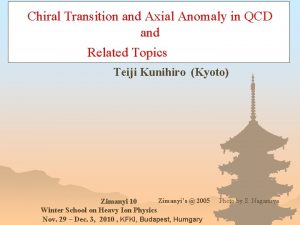 Chiral Transition and Axial Anomaly in QCD and