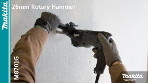 M 8701 G 26 mm Rotary Hammer Setup