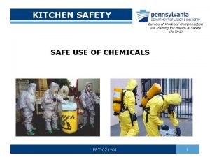 KITCHEN SAFETY Bureau of Workers Compensation PA Training