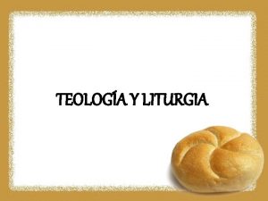 TEOLOGA Y LITURGIA 14 QU ES CELEBRAR PECULIARIDAD