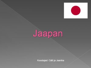 Jaapan Koostajad Ctli ja Jaanika Asukoht kaardil 32N