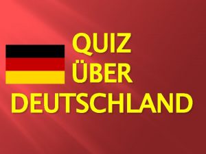 QUIZ BER DEUTSCHLAND FRAGE 1 Drei grte Stdte