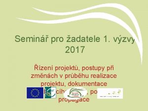 Semin pro adatele 1 vzvy 2017 zen projekt