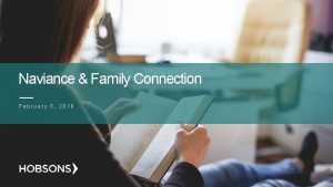 Naviance Family Connection February 5 2018 Naviance and