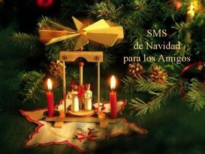 SMS de Navidad para los Amigos Hoy festejamos