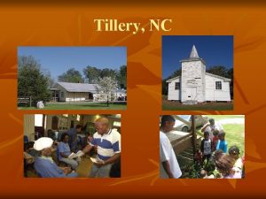 Tillery NC Understanding Health and Wellness Needs A