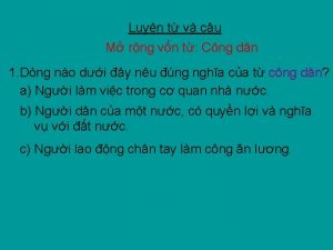 Luyn t v cu M rng vn t