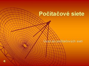 Potaov siete vod do potaovch siet vod do