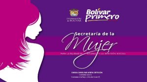 Secretara de la Mujer para la Equidad de