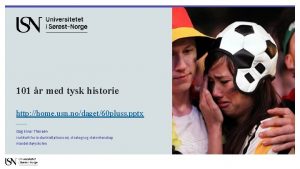 101 r med tysk historie http home usn