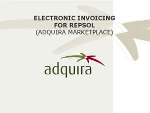 Adquira marketplace