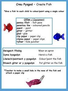 Creu Pysgod Create Fish Give a fish to