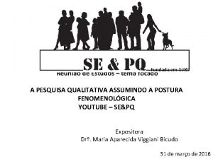 Fundada em 1989 Reunio de Estudos tema focado